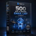 500 Real &amp; Organic Email List (Turkey)