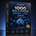 1000 Real &amp; Organic Email List (Spain)